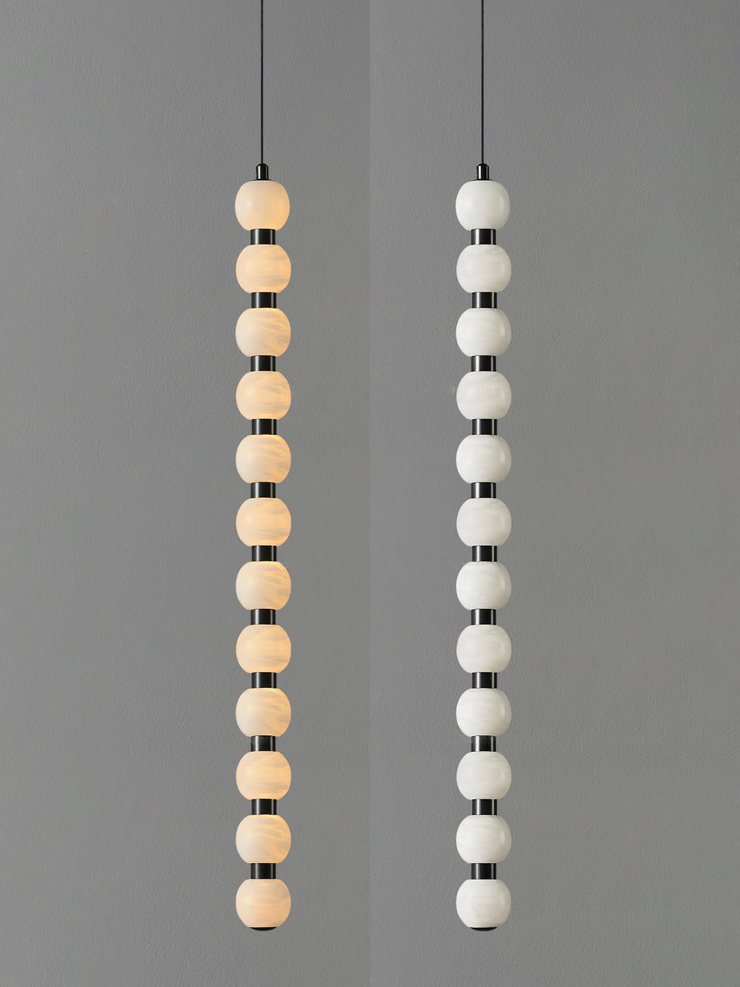 Orbique Alabaster Pendant Lamp - Vakkerlight
