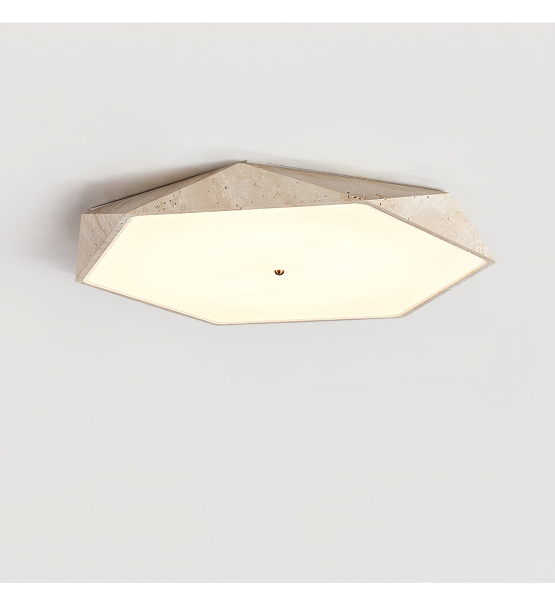 Lunarc Stone Ceiling Lamp - Vakkerlight