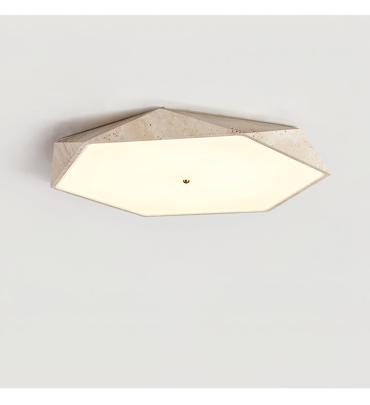 Lunarc Stone Ceiling Lamp - Vakkerlight
