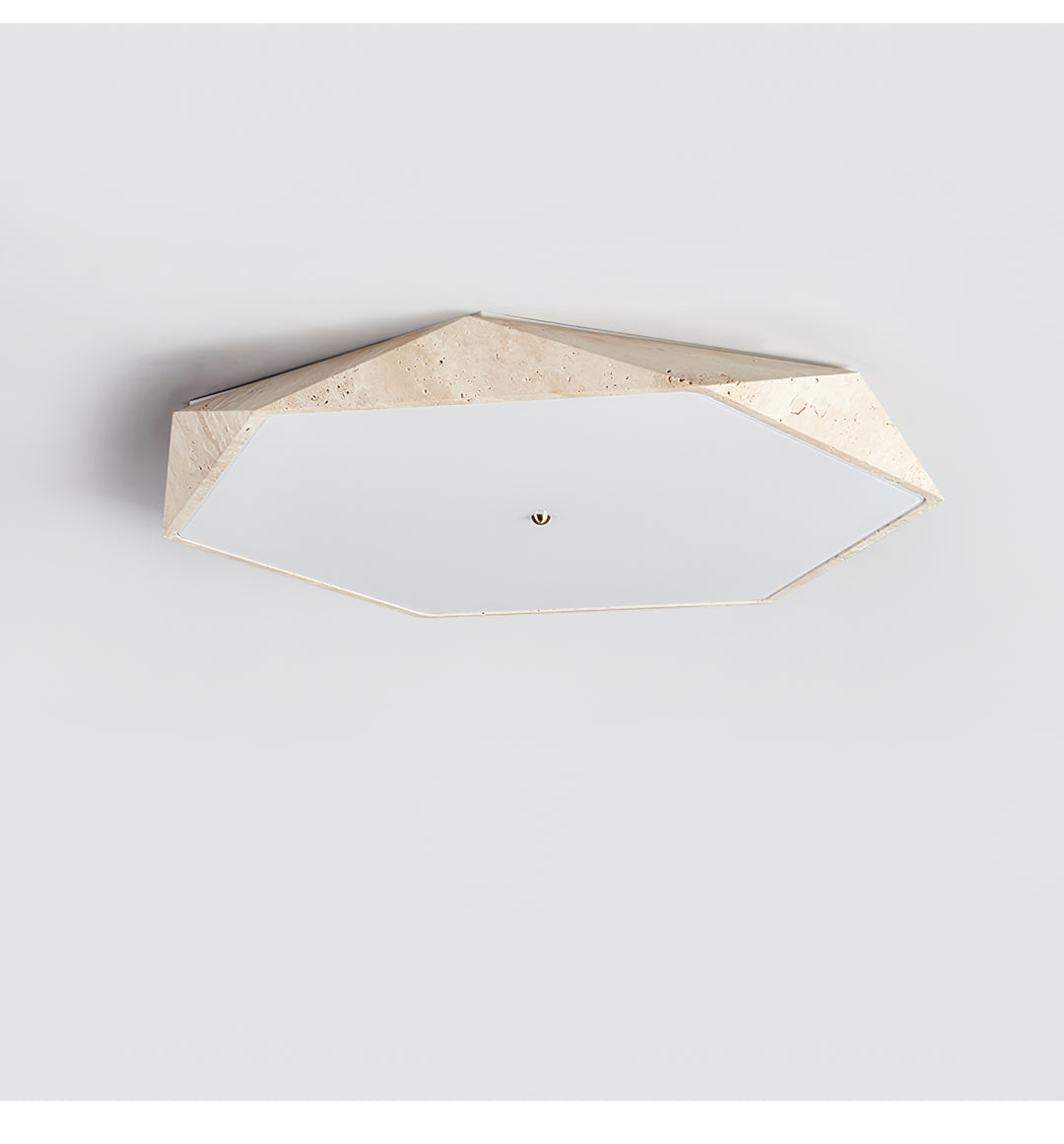 Lunarc Stone Ceiling Lamp - Vakkerlight