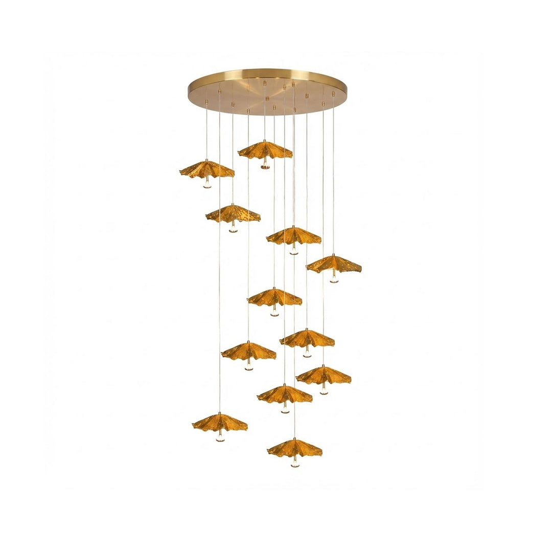 Livra Leaf Chandelier - Vakkerlight