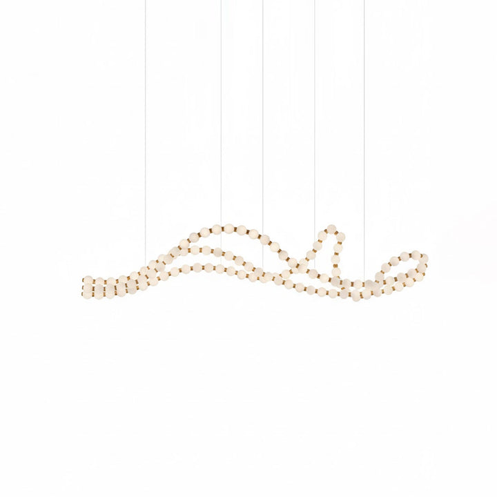 Pearl Necklace Balls Chandelier - Vakkerlight