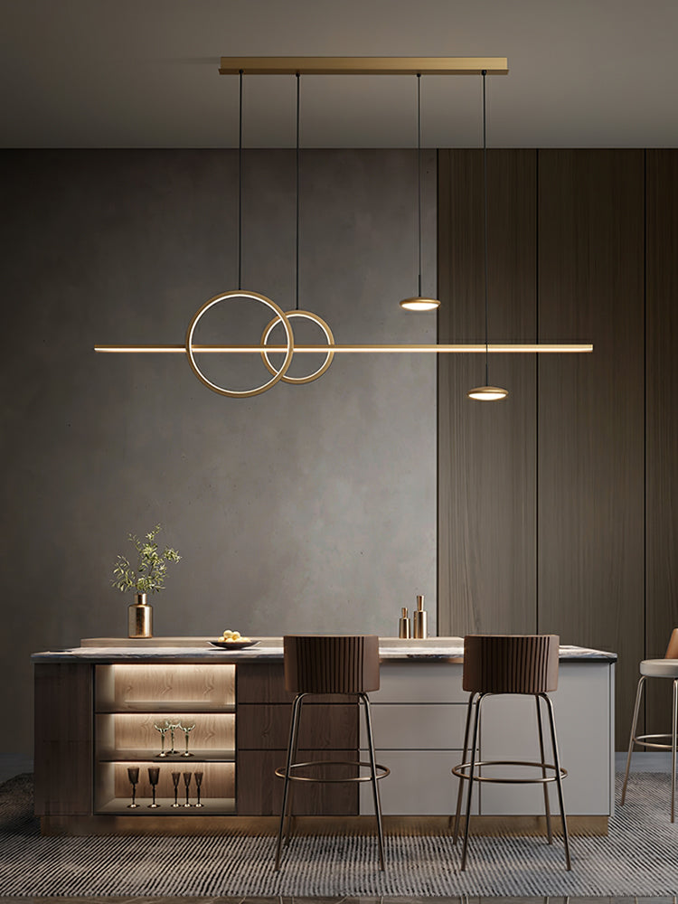 Modern Geometric Shape Chandelier