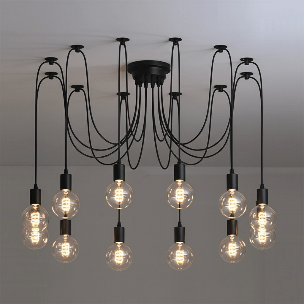 Spider Ceiling Chandelier - Vakkerlight