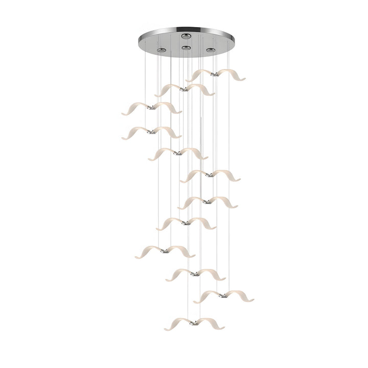 Large Seagull Chandelier - Vakkerlight