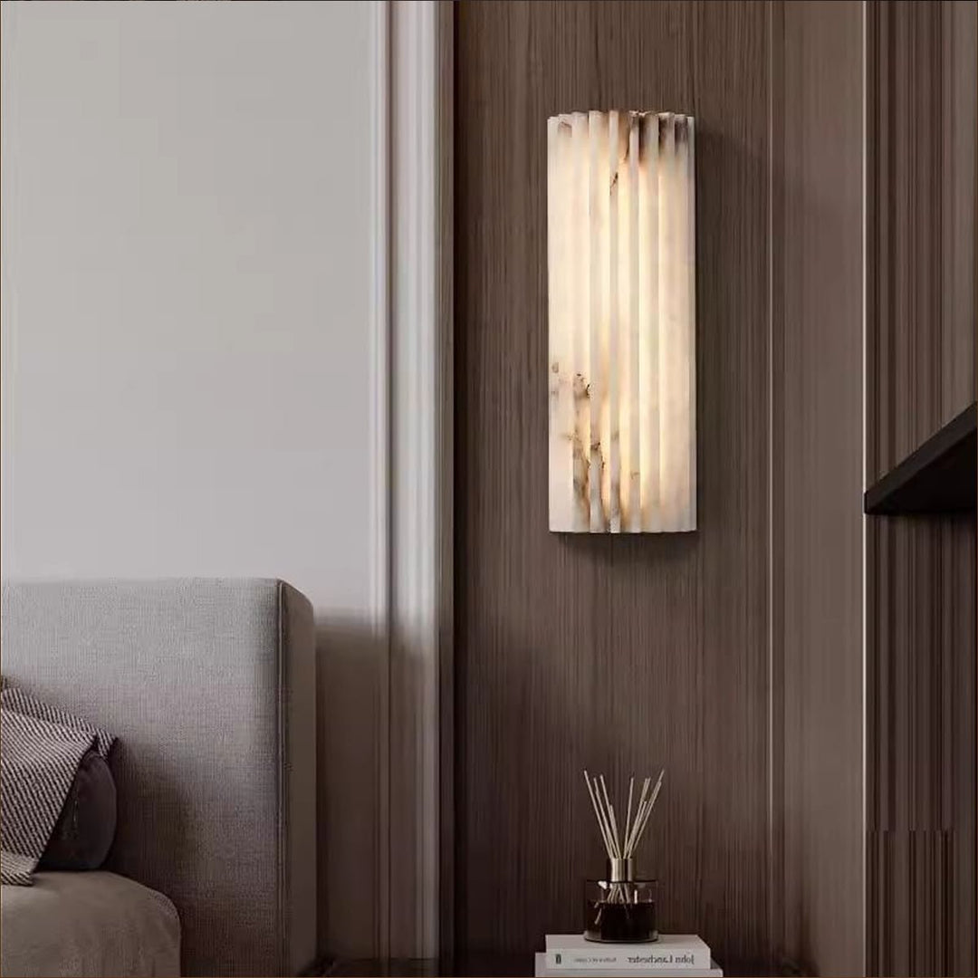 Alvia Alabaster Wall Light - Vakkerlight