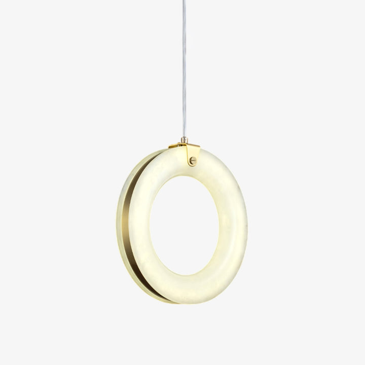 Alabaster Ring Pendant Light - Vakkerlight