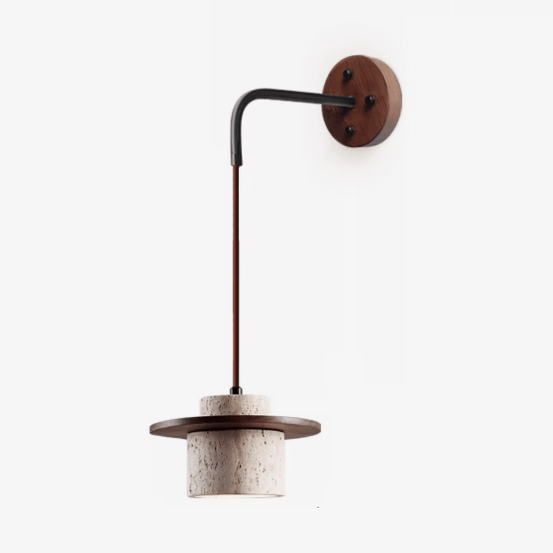 Cylindrical Stone Sconce - Vakkerlight