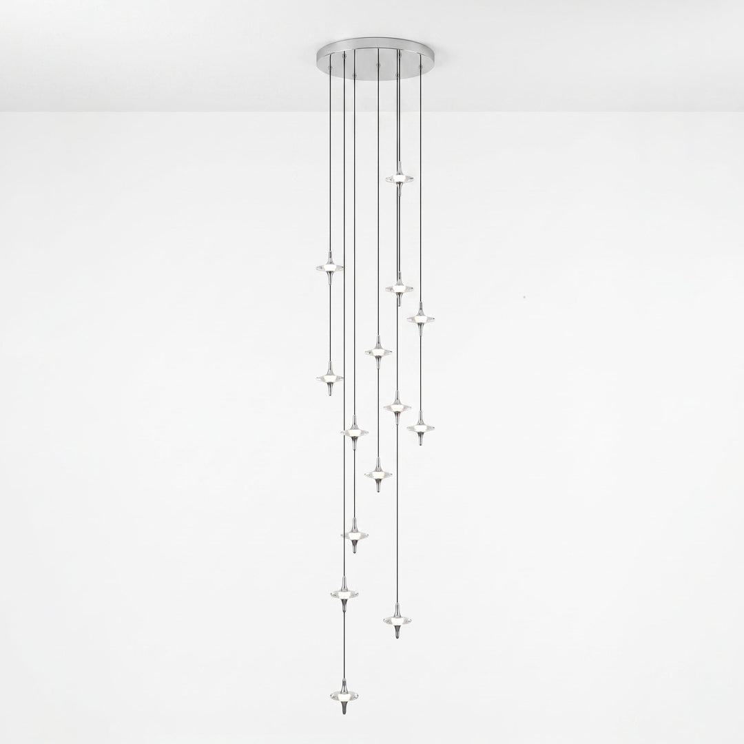 Starfall Staircase Chandelier - Vakkerlight