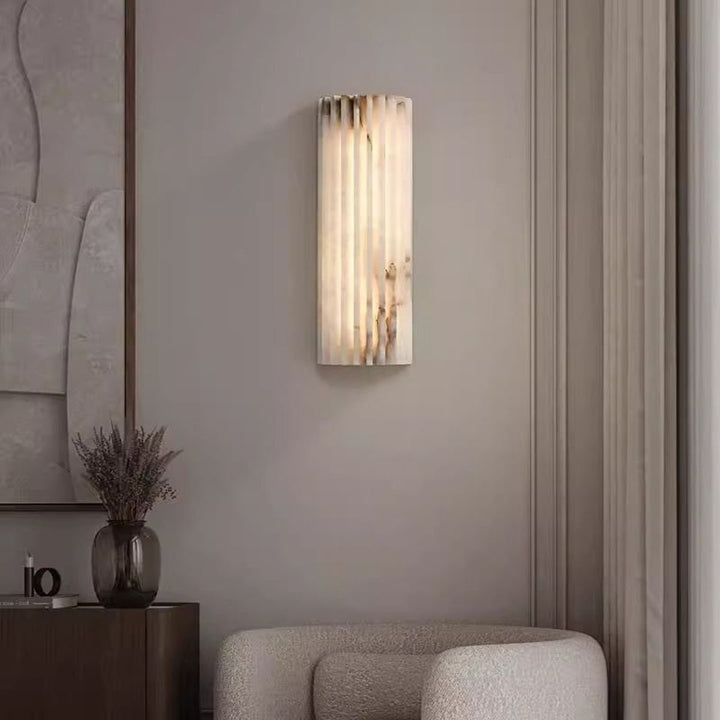 Alvia Alabaster Wall Light - Vakkerlight