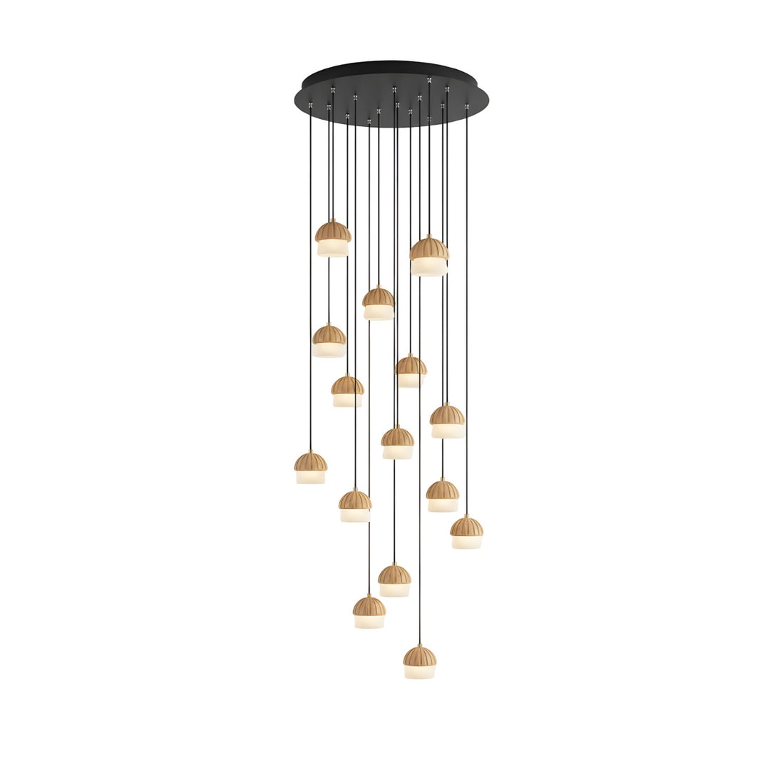 Mushroom Cluster Chandelier