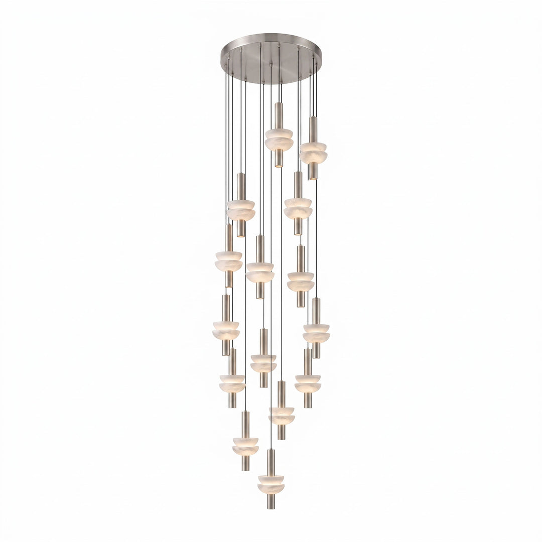 Alabaster Column Pendant Lamp - Vakkerlight