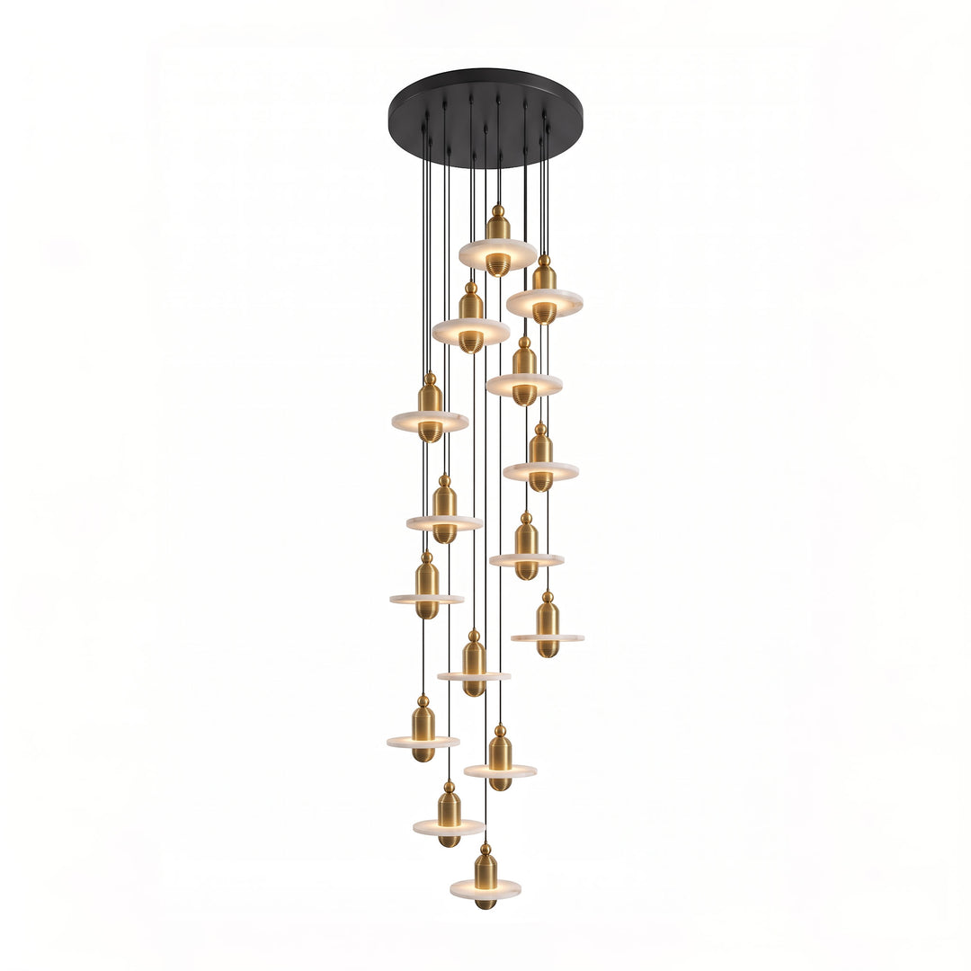 Saturn Alabaster Pendant Light - Vakkerlight