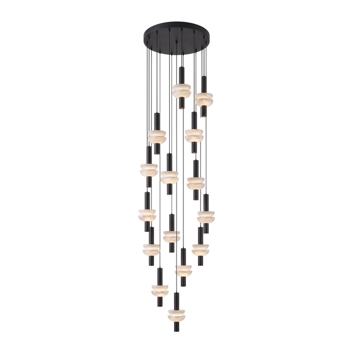Alabaster Column Pendant Lamp - Vakkerlight