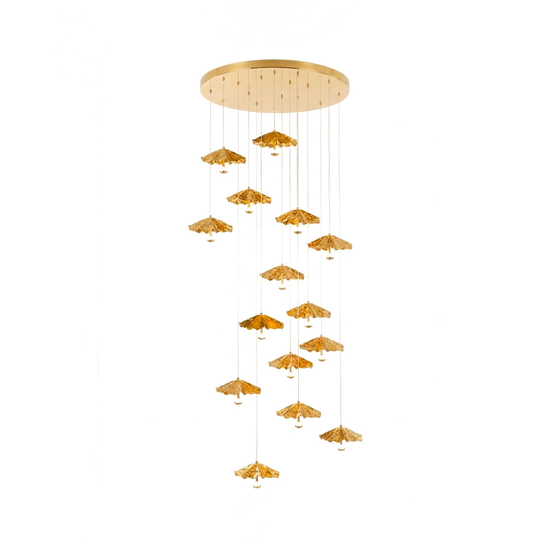 Livra Leaf Chandelier - Vakkerlight