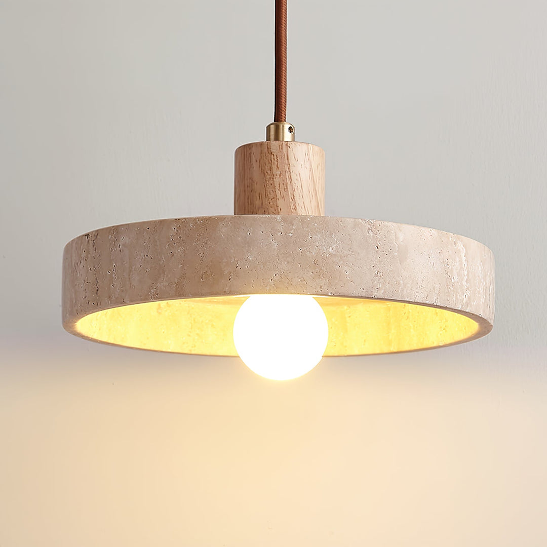 Piedra Travertine Pendant Light - Vakkerlight