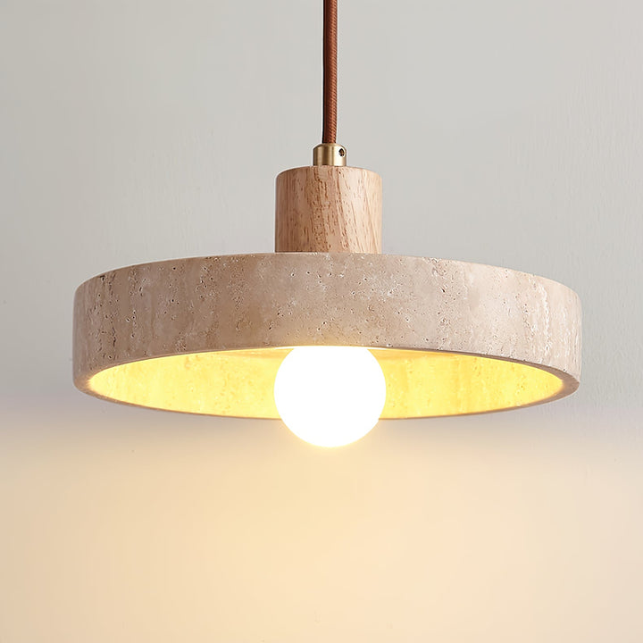 Piedra Travertine Pendant Light - Vakkerlight