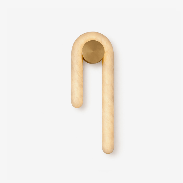 Arlo Loop Alabaster Wall Light - Vakkerlight