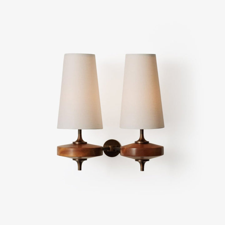 Orlan Twin Shade Wall Sconce - Vakkerlight