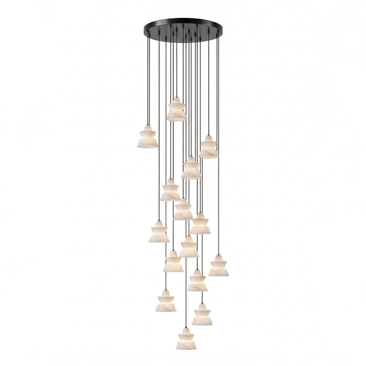 Trivola Alabaster Pendant Light - Vakkerlight