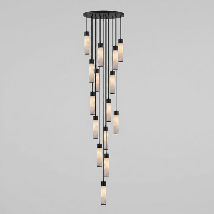 Alabaster Tala Brass Pendant Lamp - Vakkerlight