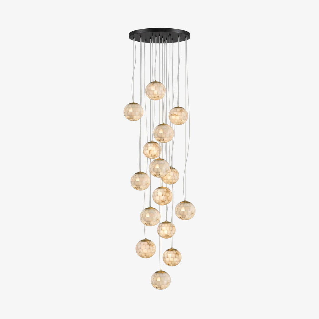 Alabaster Ball Pendant Light - Vakkerlight