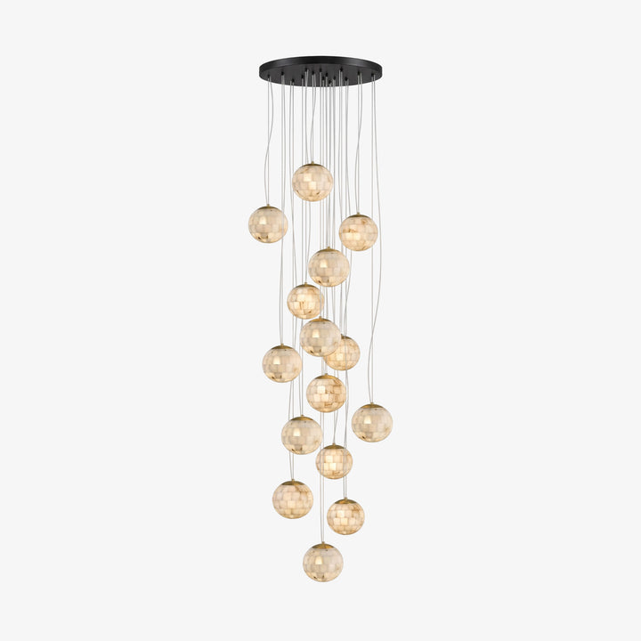 Alabaster Ball Pendant Light - Vakkerlight