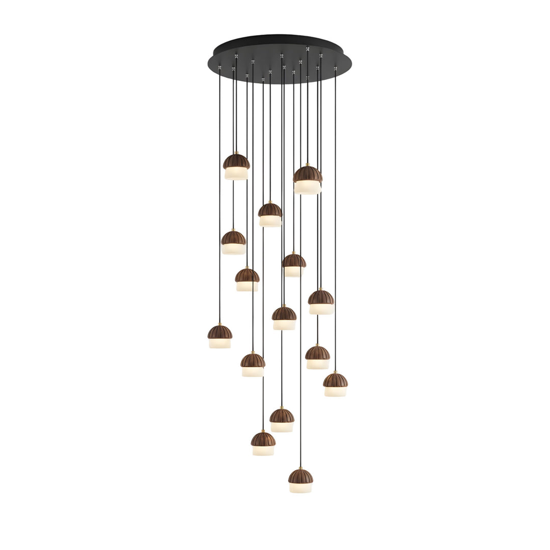 Mushroom Cluster Chandelier