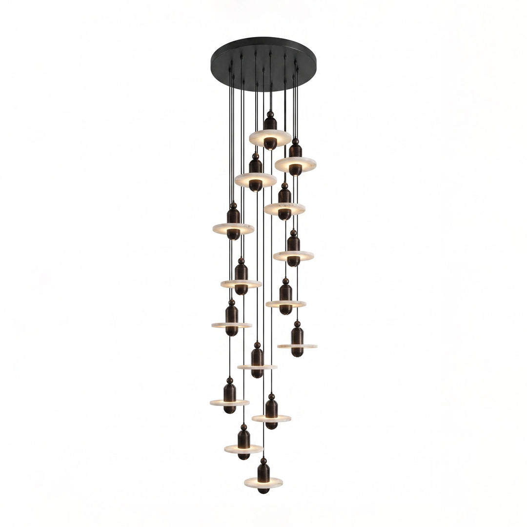 Saturn Alabaster Pendant Light - Vakkerlight