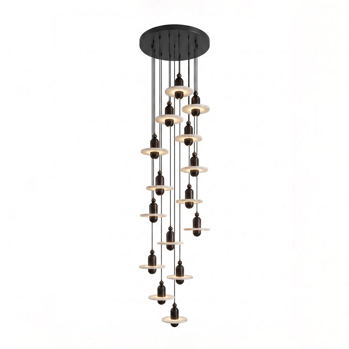 Saturn Alabaster Pendant Light - Vakkerlight