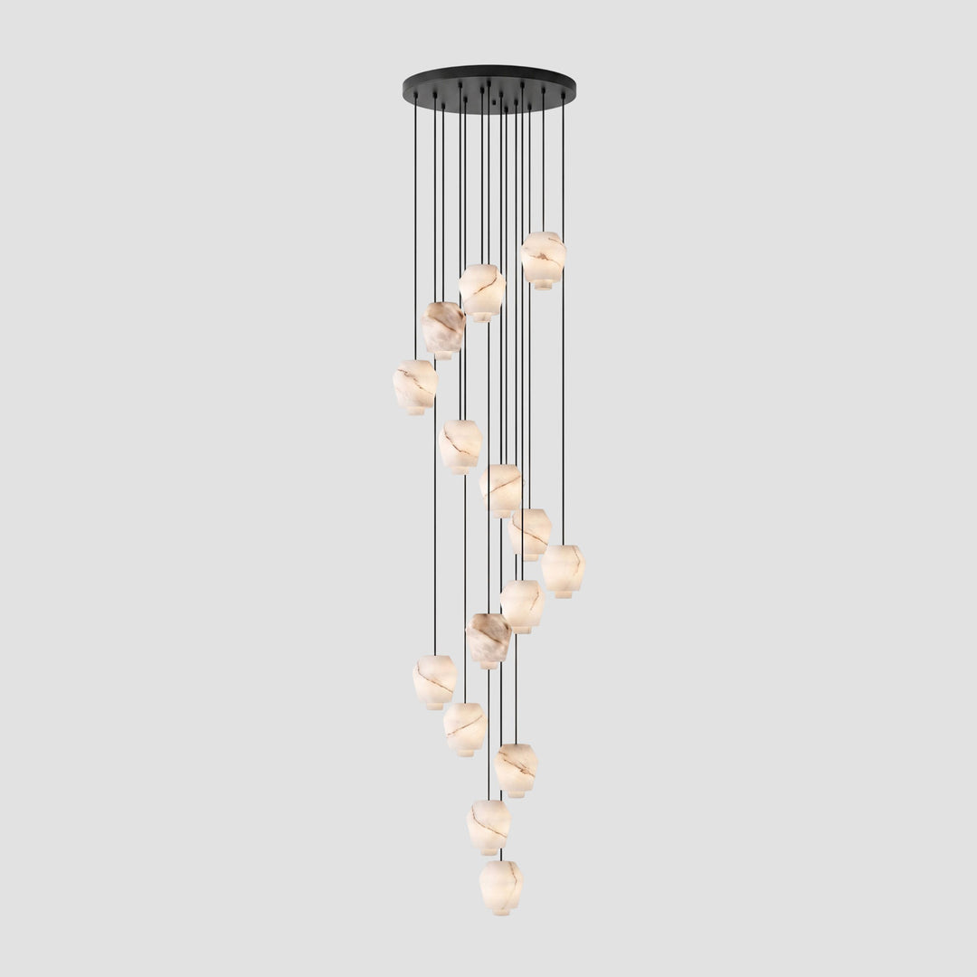 Elvian Alabaster Pendant Light - Vakkerlight