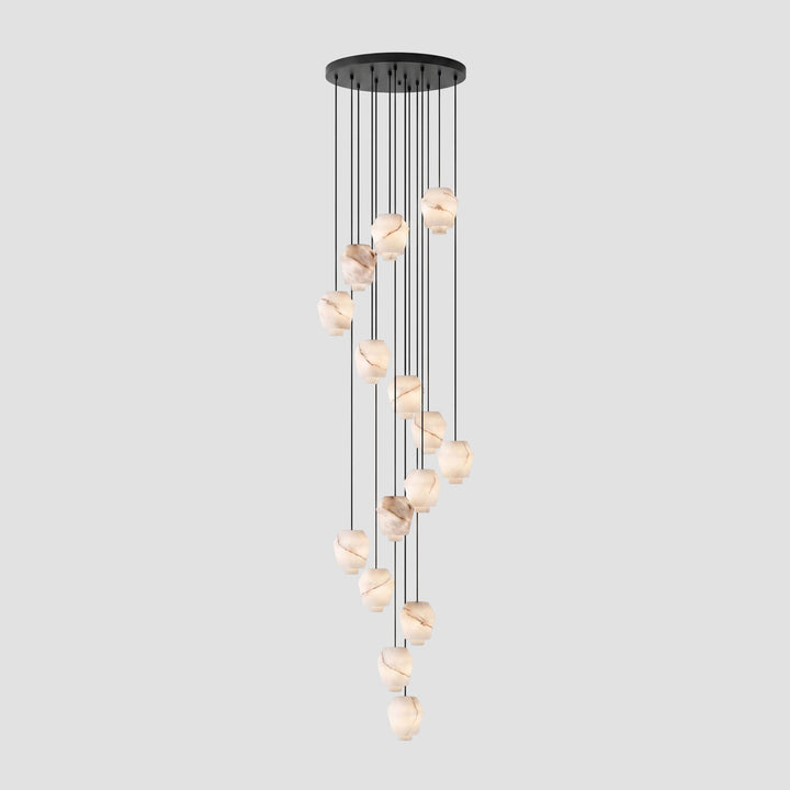 Elvian Alabaster Pendant Light - Vakkerlight