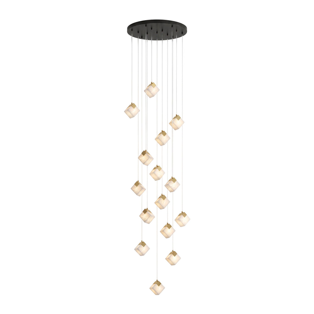 Lumina Vox Alabaster Pendant Lamp - Vakkerlight