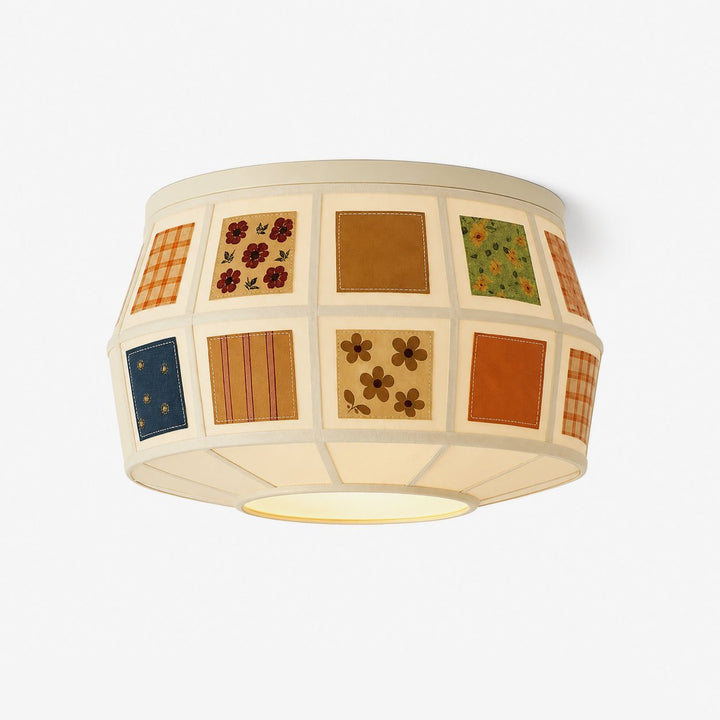Patchwork Quilt Ceiling Light - Vakkerlight