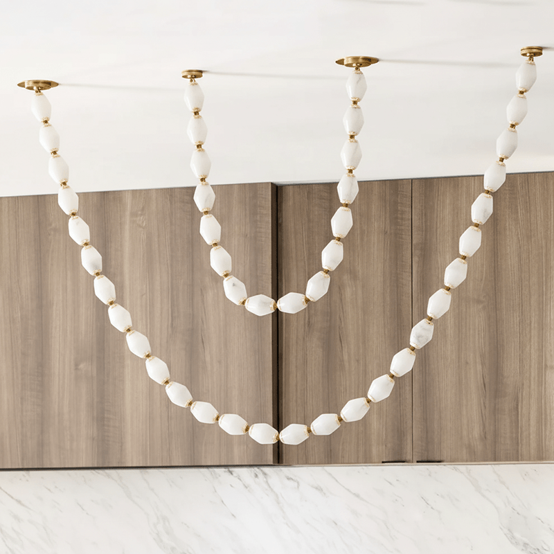 Glass Chain Chandelier - Vakkerlight