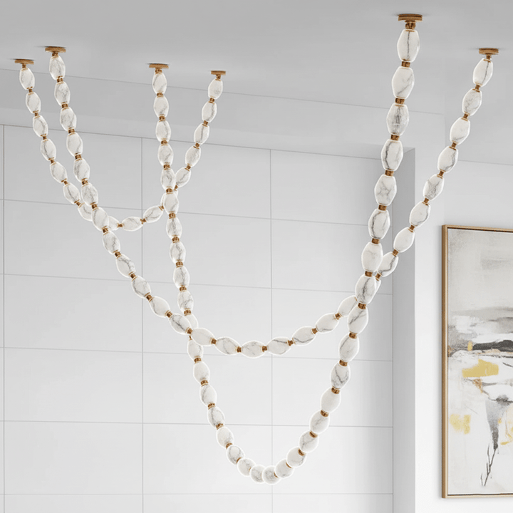 Glass Chain Chandelier - Vakkerlight