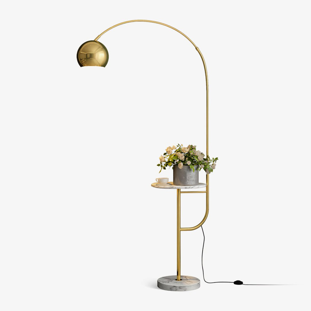 Arc Nightstand Floor Lamp - Vakkerlight