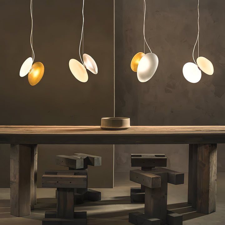 Translucent Frosted Glass Pendant Light - Vakkerlight