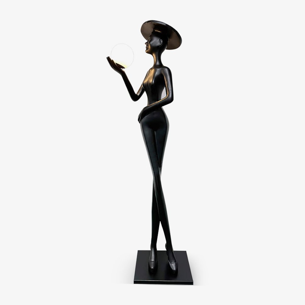 Sophia Elegance Sculpture Floor Lamp - Vakkerlight