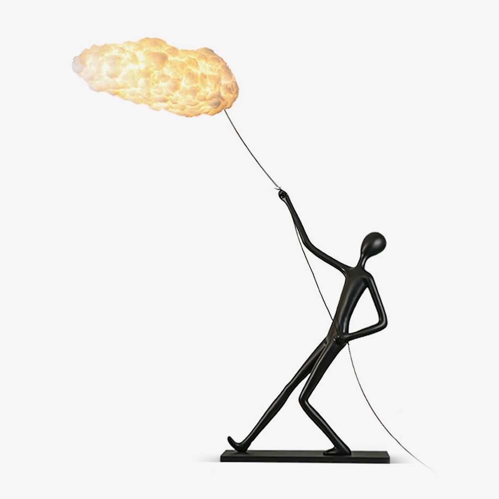 Atlas Cloud Sculpture Floor Lamp - Vakkerlight