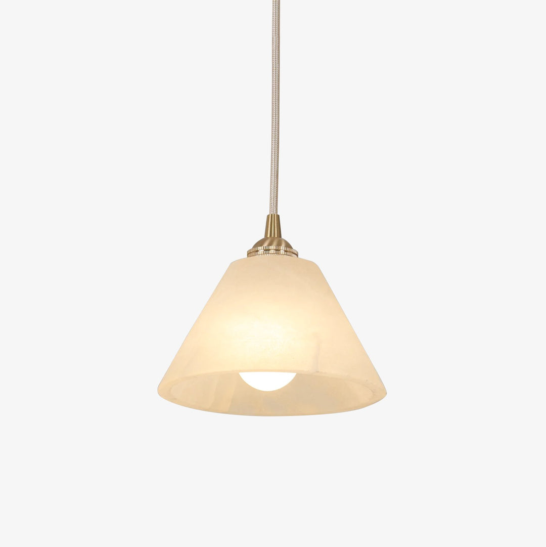 Conical Brass Pendant Lamp - Vakkerlight