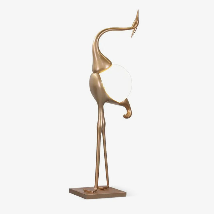 Heron Sculpture Floor Lamp - Vakkerlight