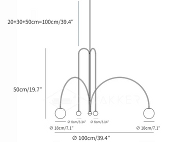Gran Finale Suspension — Dimension drawings 2