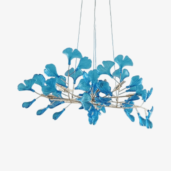 Acrylic Ginkgo Leaf Chandelier - Vakkerlight