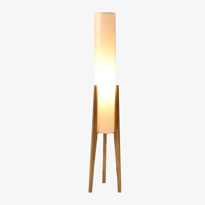 Tripod Walnut Floor Lamp - Vakkerlight