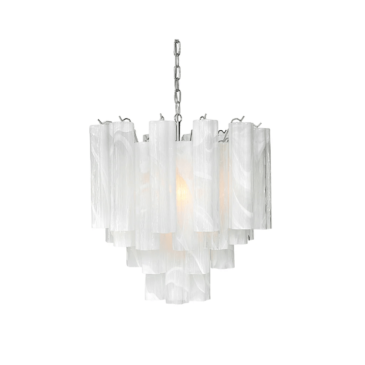 Frosted Glass Tubes Chandelier - Vakkerlight