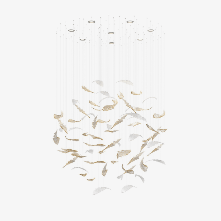 Nectar Leaves Chandelier - Vakkerlight