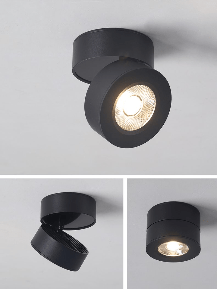 Round Rotating LED Downlight - Vakkerlight