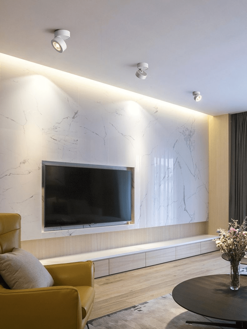 Round Rotating LED Downlight - Vakkerlight