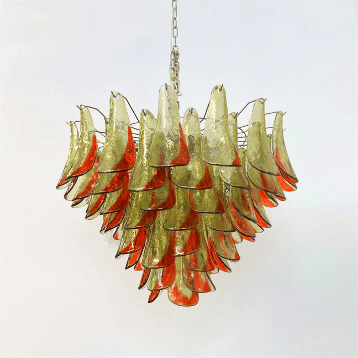 Emerald Flame Murano Glass Chandelier - Vakkerlight